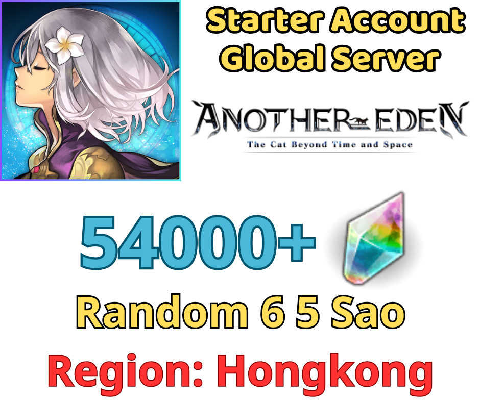 [GLOBAL] Another Eden 54000+ Gem